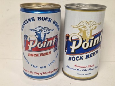 12 Oz Point Bock Beer Can Lot