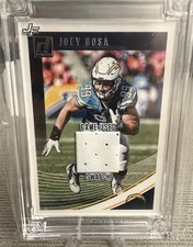 2022 Jersey Fusion Donruss JOEY BOSA #JB1221 Game Used Swatch Patch Chargers
