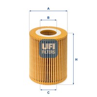 UFI ÖLfilter 25.085.00 FüR Opel Astra J Caravan 1.7 Cdti Chevrolet Cruze
