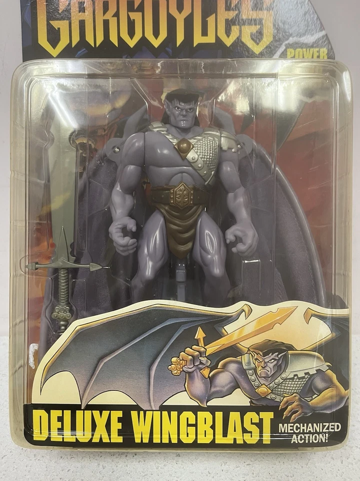 Boneco de ação Kenner 1995 Hasbro Gárgulas Power Wing Goliath Deluxe Blast NOVO - Imagem 2 de 3