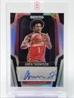 AMEN THOMPSON 2024-25 PANINI PRIZM BLACK SIGNATURE SILVER ROCKETS A AUTO Q2470