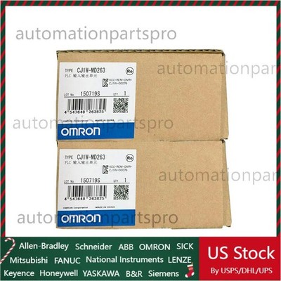 1PC Omron CJ1W-MD263 PLC Module CJ1WMD263 New In Box