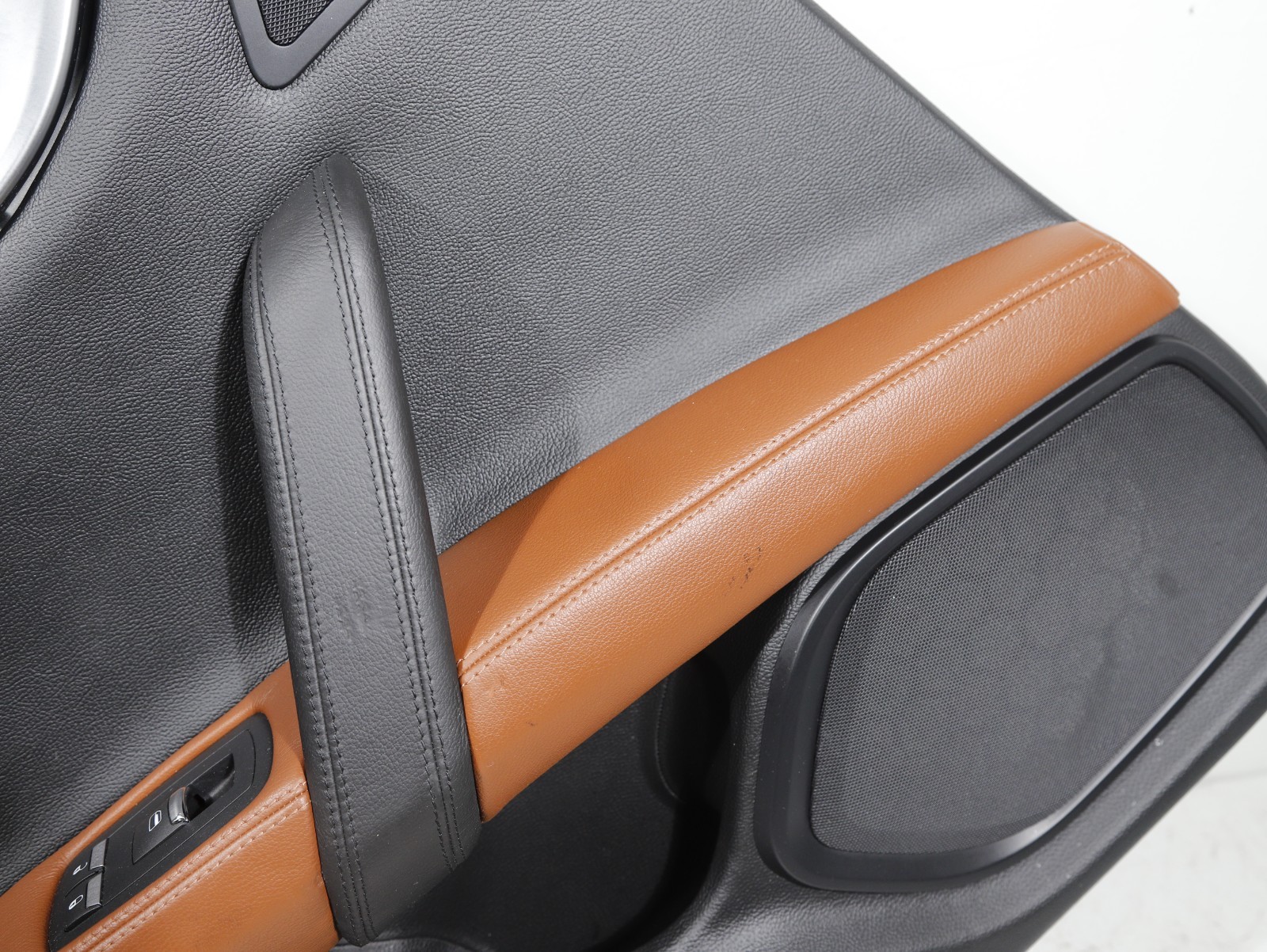 2014-2017 Maserati Ghibli M157 SQ4 Rear Left Interior Door Panel Cuoio OEM 52K