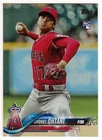 Shohei Ohtani RC 2018 Topps Update Pitching Red Jersey #US1 Angels