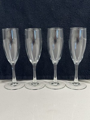 Champagne Flute Glasses Set of 4