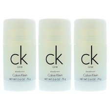 Calvin Klein CK One Deodorant Stick 75g x 3