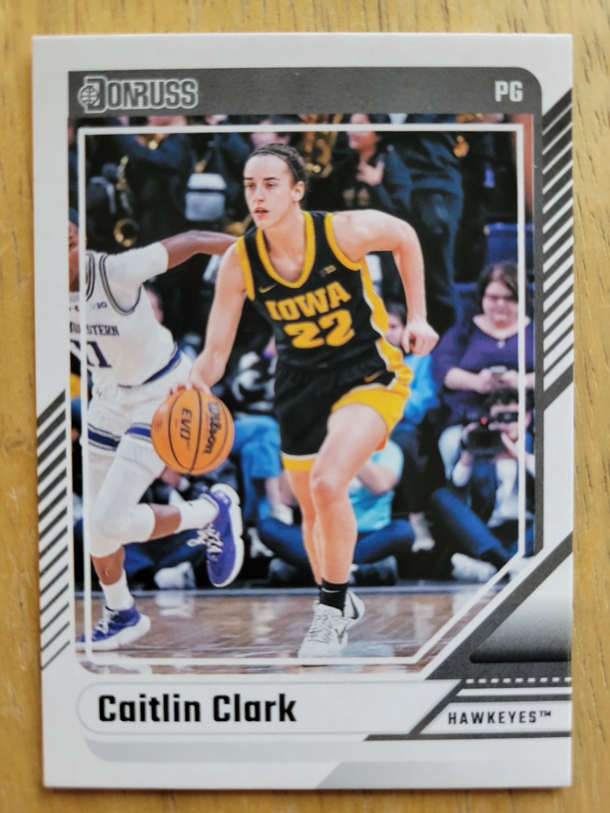 2024 Panini Caitlin Clark Collection  Donruss #8 (RC) Iowa Hawkeyes 