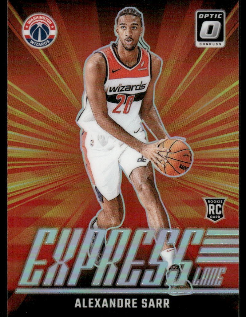 2024-25 Panini Donruss Optic - Express Lane Alexandre Sarr #11 Holo Prizm (RC)