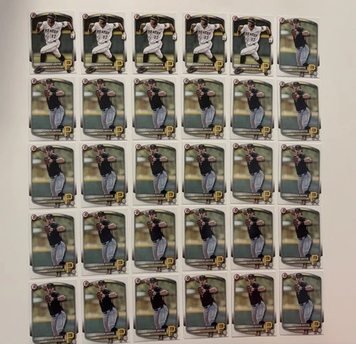 Konnor Griffin 30 Card Lot Bowman Pirates Top Prospect Bulk Rookie Lot
