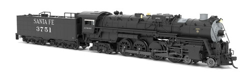 Broadway LTD. N 9401 ATSF 4-8-4 #3756 en servicio sonido Paragon4/DC/DCC~con humo | Condition: New