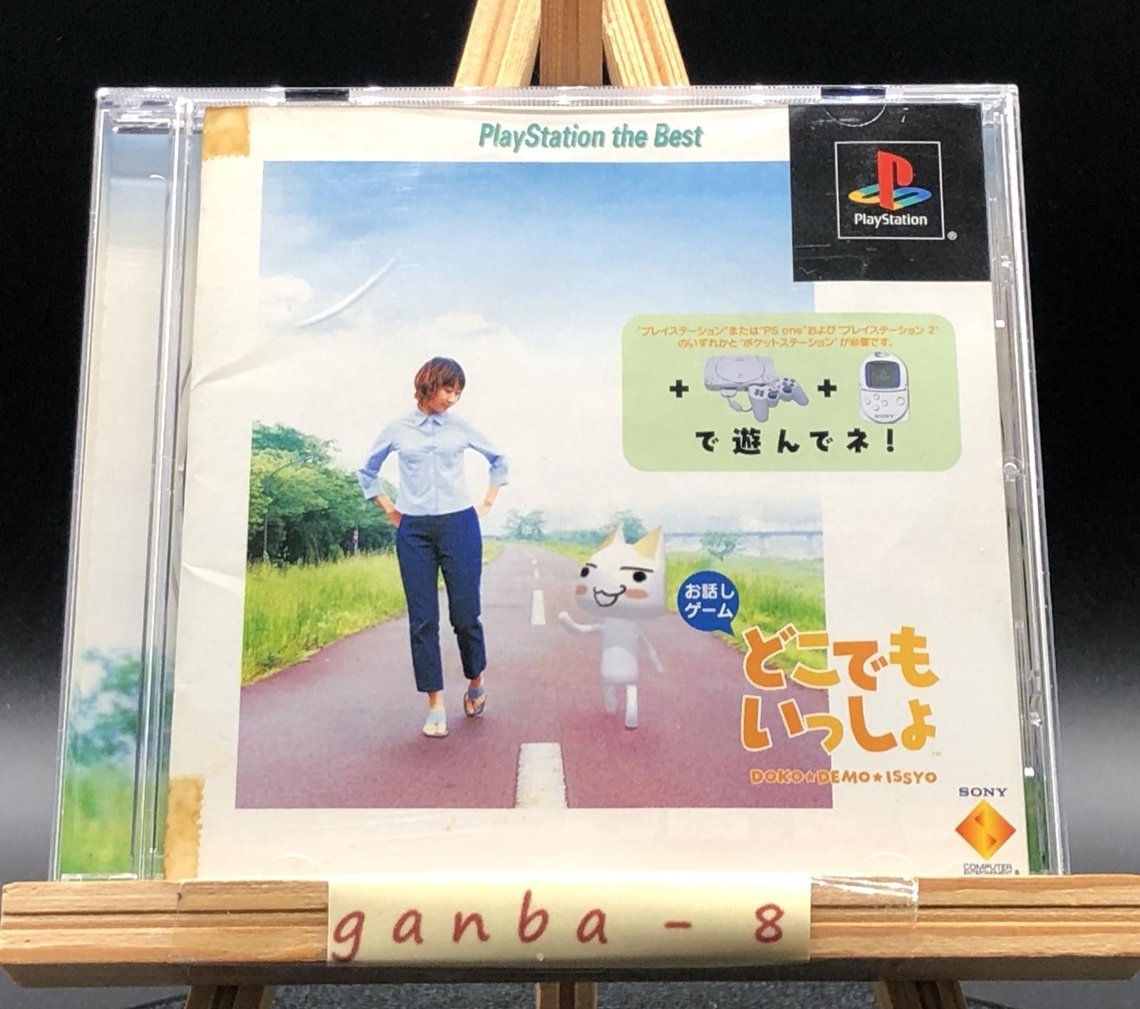 Doko Demo Issyo: Let's School (Sony PlayStation 1 PS1,1999) from japan
