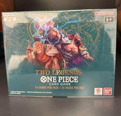 One Piece Card Game OP-08 TWO LEGENDS - 24 Umschläge Box - ENG OP08