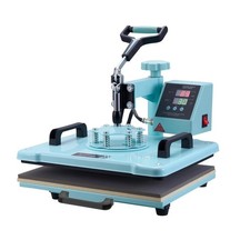 Heat Press Machine 12 x 15 inch, 5 in 1 Heat Transfer Machine with 30 oz Tumbler