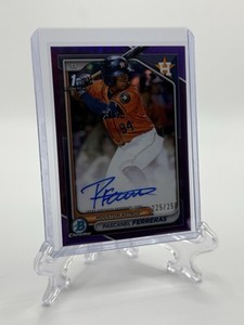2024 Bowman Chrome #CPA-PF Pascanel Ferreras 1st Bowman Purple /250 Auto Astros