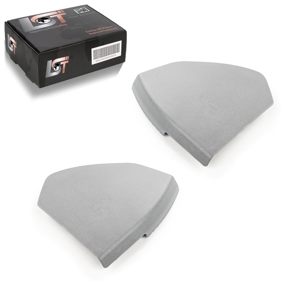 2x Front Left Right Door Panel Cover Trim Gray for Mercedes-Benz S211 W211