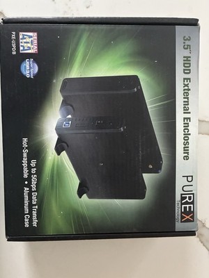 PUREX PXE-U3PD/B USB 3.5  EXTERNAL HDD  ENCLOSURE