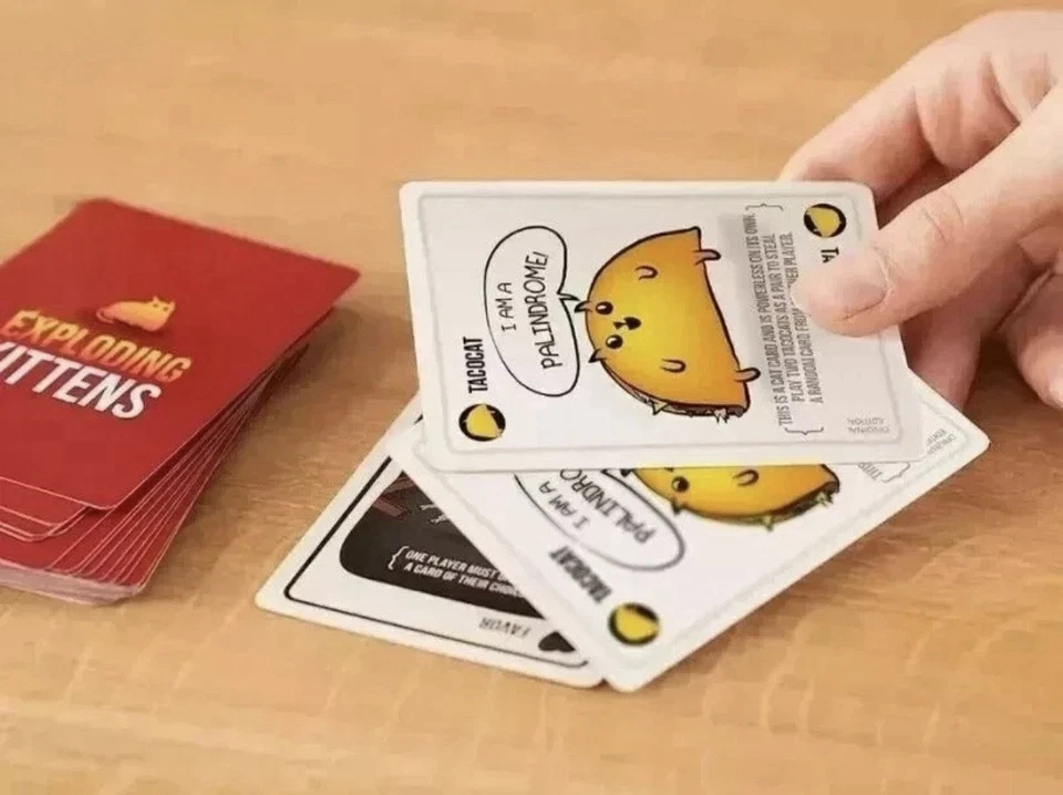 New Exploding Kittens Card Game Original Fun Family Adults & Kids - Image 3 of 4