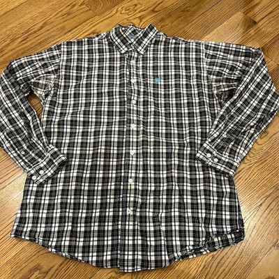 Cinch Shirt Mens Medium Multi-Color Plaid Button Down Cowboy Long Sleeve
