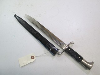 WWII GERMAN FIREMANS DRESS DAGGER & SCABBARD EICKHORN MAKER MINTY #J24