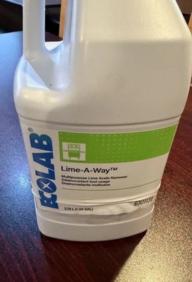 CASE Of 4 Ecolab Lime Away Cleaner & Delimer 6101131 Brand New