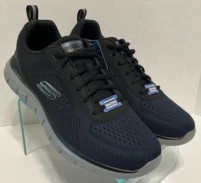 Skechers Sport Track Ripkent Navy Black Lite Weight Shoes 232399 Men s 11.5
