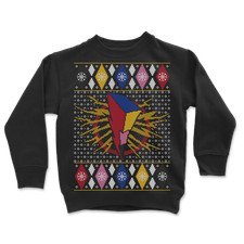 Official Power Rangers Christmas Kids' Sweatshirt - Black