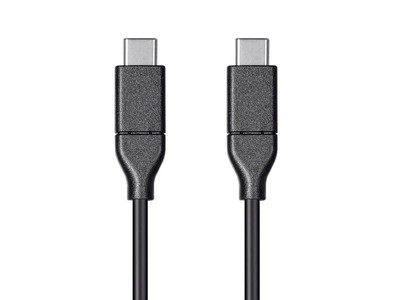 Monoprice Essentials USB Type-C to Type-C 2.0 Cable, 480Mbps, 5A, 26AWG, 13.1ft
