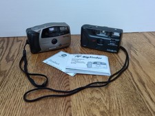 Minolta Point And Shoot Camera Lot 35mm AF Big Finder  AF 101R - Not Working