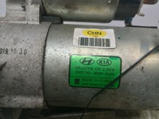  STINGER STARTER MOTOR 36100-3L051 KIA 16-23