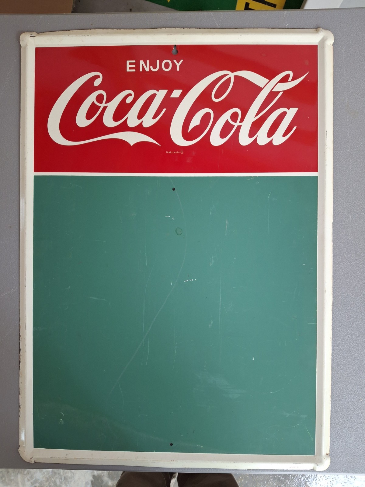 Coke Menue Board 28"X20"