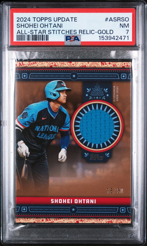 2024 Topps Update All-Star Stitches #ASR-SO Shohei Ohtani Dodgers