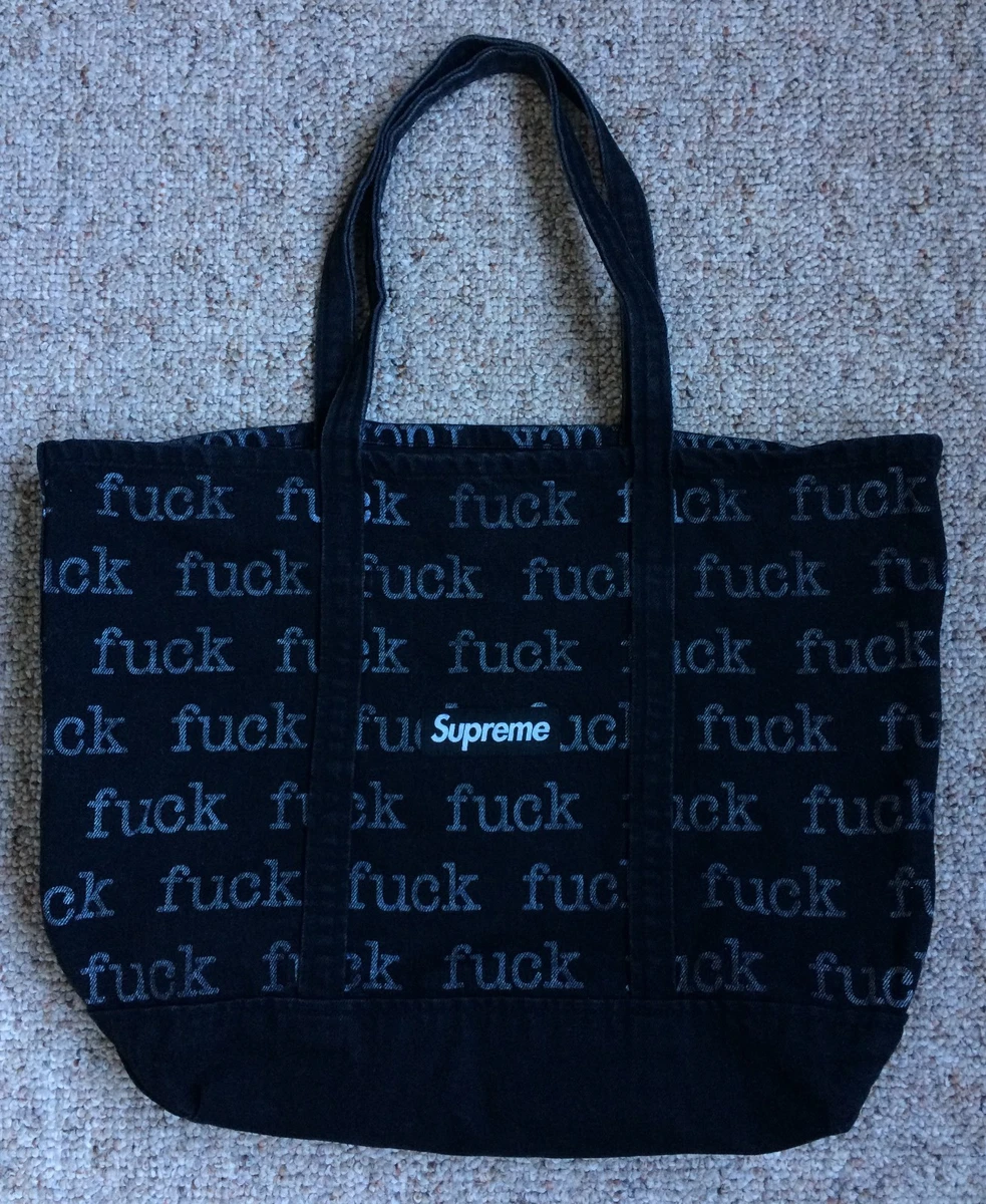 Supreme Denim Tote Bags for Men for sale | eBay