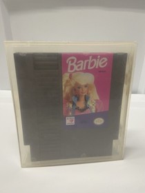 Barbie Nintendo NES Authentic Doll Video Game Good Label