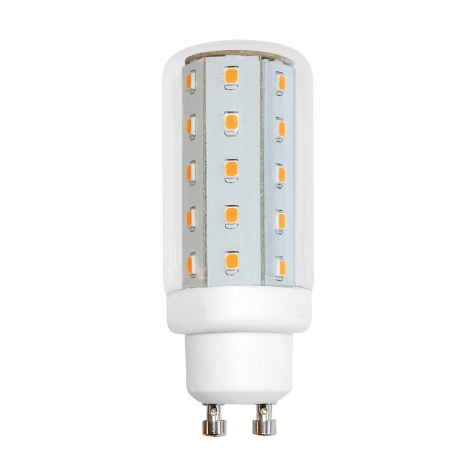 6 x LED Leuchtmittel T30 Röhre 4W GU10 Corn 3000K warmweiß Lampe Röhren 80x30mm - Bild 2 von 3