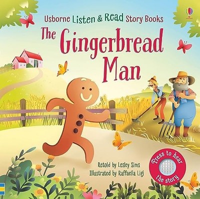 The Gingerbread Man (Usborne Listen and Read Story ... by Lesley Sims Board book