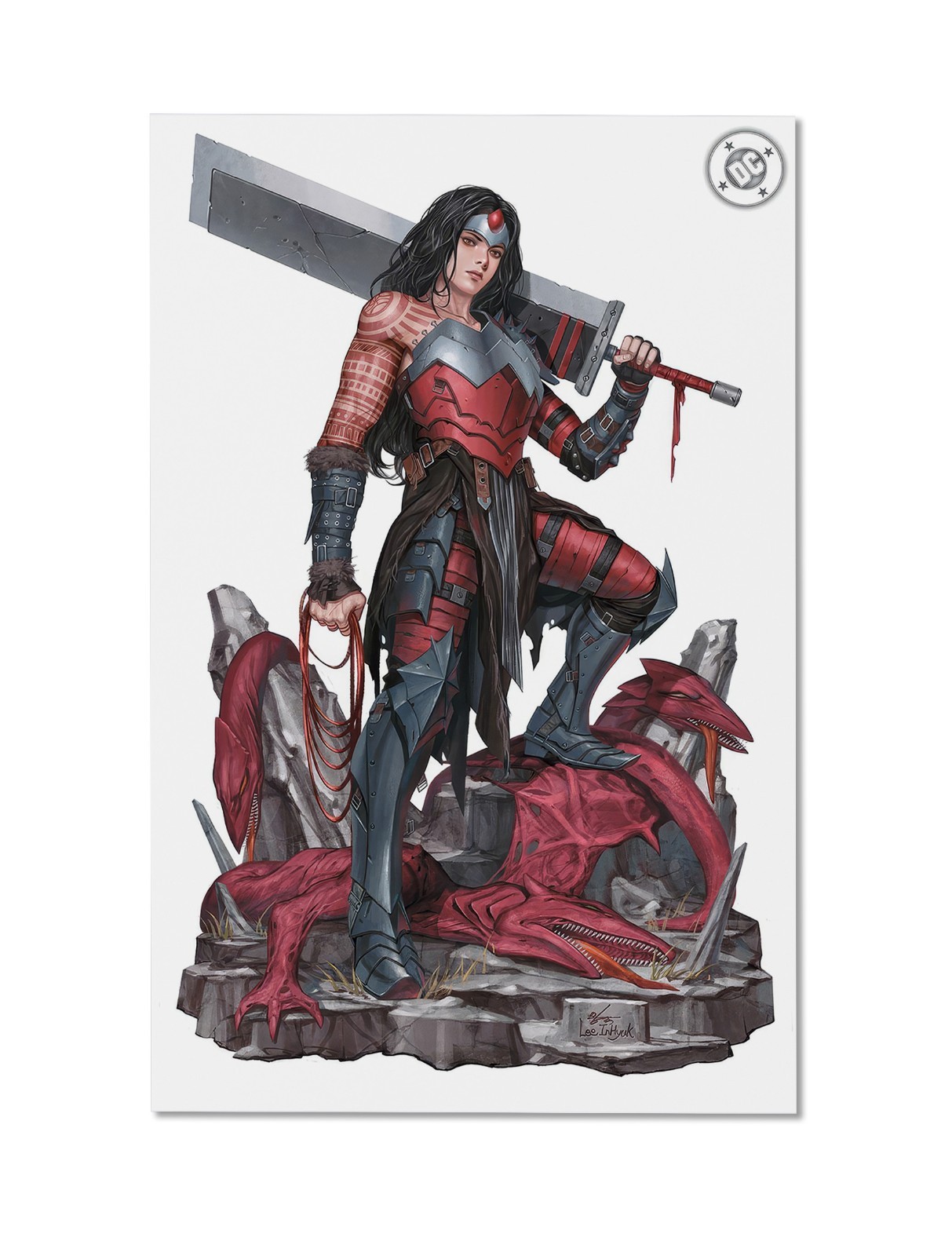 Absolut Wonder Woman Premium Giclee Print - DC Comics Wall Art