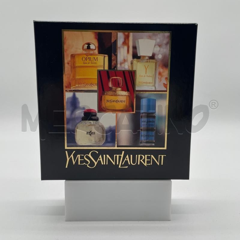 Smell Casket Yves Saint Laurent 5 Miniatures Vintage