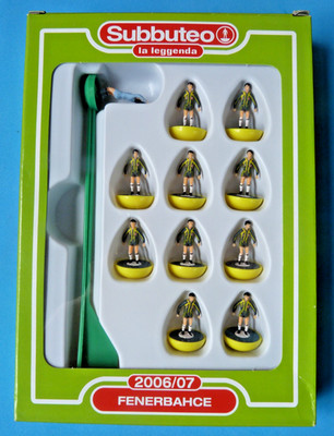 Subbuteo - La Legenda - The Legend - Fenerbahce Team 2006 / 2007 - Fußball