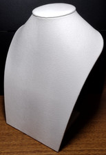 Francesca's Fixture 3D Neckform Necklace Jewelry 9-1/8" tall Display Bust Stand