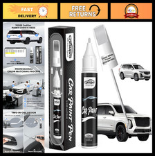 Crystal White Touch Up Paint Pen - 2-in-1 Car...