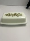 Vintage Crazy Daisy Butter Dish