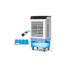 2300CFM Portable Air Cooler, 7.9Gal/30L Evaporative Swamp Cooler, 3-IN-1 Cool...