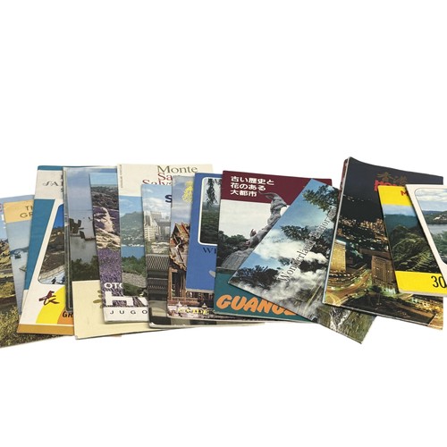 Vintage Travel Brochure Lot Of 16 Iceland China Hong Kong Seoul Peru Bangkok