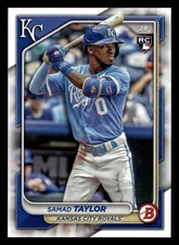 Samad Taylor 2024 Bowman #100 Kansas City Royals ROOKIE BUY10GET5FREE