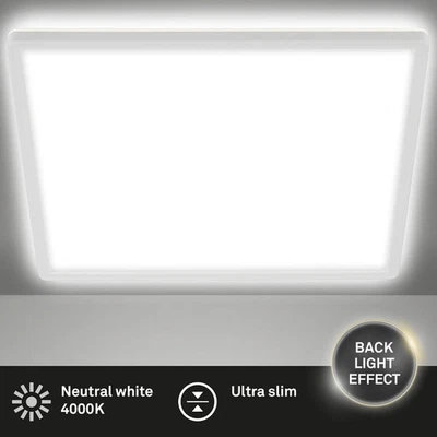Briloner  Slim LED mit Hintergrundlicht Deckenlampe - Bild 1 von 4