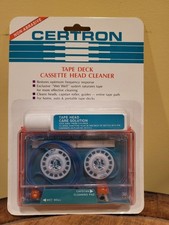 Vintage Certron Tape Deck Cassette Head Cleaner Home Auto Repair New Sealed