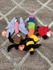 Pre-Owned McDonald's TY Teenie Beanie Babies Collector Insects 5