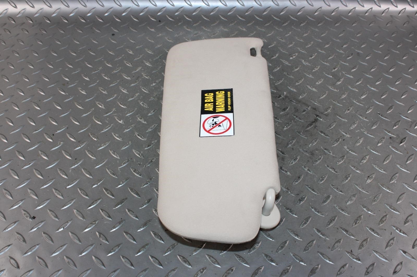 14-17 Ghibli Tan Suede Driver Side Left Interior Sunvisor Factory OEM OE WTY