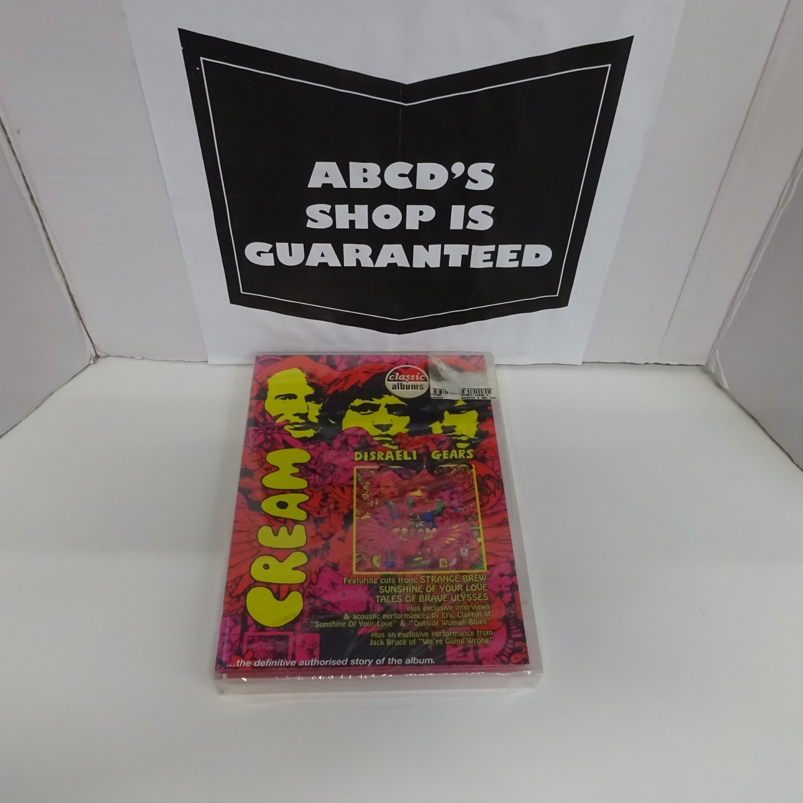 Cream: Disraeli Gears DVD Freepost.