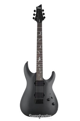 Schecter Damien-6 SBK Electric Guitar - Satin Black